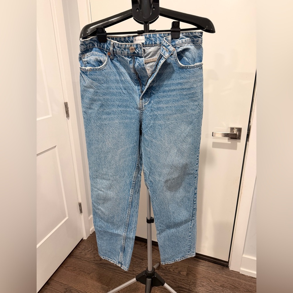 Zara Classic Blue Denim Pants